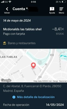 Avaliação do consumidor - Segurança alimentar McDonald's, Av. de Santo Domingo de la Calzada, 10, Madrid, Spain Suspected food poisoning. Symptoms... foto #2