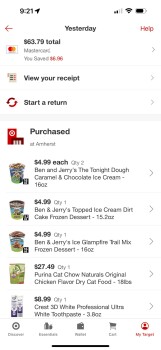 Verbraucherbewertung – Lebensmittelsicherheit Ben and Jerry’s, Target, Oak Point Road, Amherst, OH, USA My kids and I bought Ben and Jerry’s ice c... Foto #3