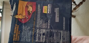 Consumer Review - Food Safety QuikTrip, Hwy 53, Braselton, Georgia, USA I purchased Planters Nuts, Seeds & Cranberries Trail Mix.... photo #2