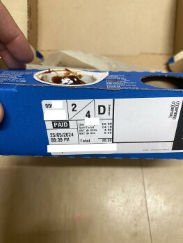 Consumer Review - Food Safety Domino's Pizza - Bodmin, Dennison Road, Bodmin, UK Last night Chicken from domino's My son ate 2 chi... photo #4