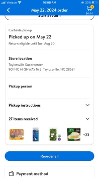 Consumer Review - Food Safety Walmart Supercenter, North Carolina 16, Taylorsville, NC, USA This week Not sure, Tyson chicken stri... photo #2
