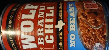 Consumer Review - Food Safety Wolf Brand Chili, Walmart Supercenter, Hickory Creek Boulevard, Hickory Creek, TX, USA Suspected foo... photo #1
