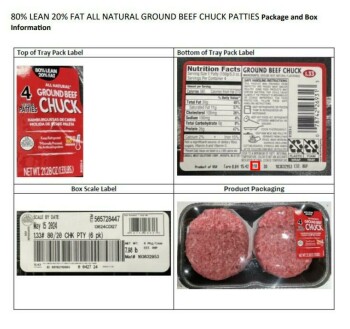 Rappel d'aliments Cargill Meat Solutions Ground Beef Products - recalled due to E. coli Cargill Meat Solutions is reca... photo #5