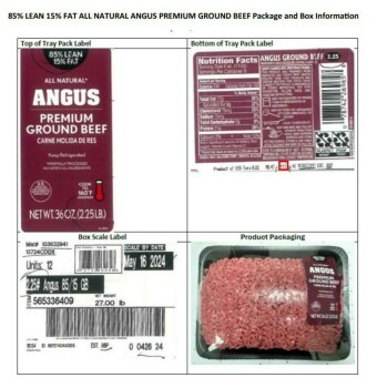 Rappel d'aliments Cargill Meat Solutions Ground Beef Products - recalled due to E. coli Cargill Meat Solutions is reca... photo #3