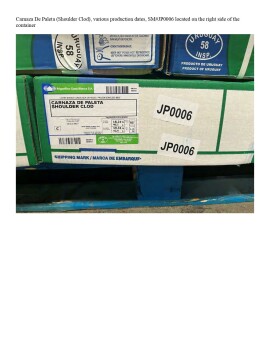 Food Recall Fricasa Frozen Raw Beef Products - recall due to not being inspected in the USA South American Meat... photo #11