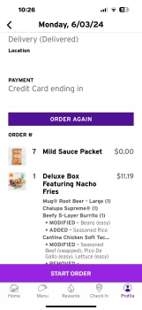 Reseña del consumidor - Seguridad alimentaria Taco Bell, Columbia Drive, Decatur, GA, USA Yesterday I sent the receipt and everything It had a fun... foto #2
