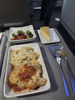 Consumer Review - Food Safety American Airlines, Flight 163, from Dallas, TX to Tulum Mexico My husband and I ate the chicken Parm... photo #2