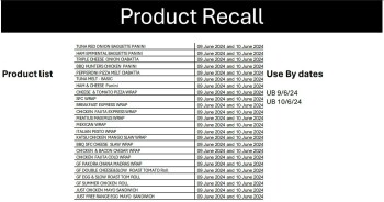 Food Recall The Real Wrap Company recalls ready-to-eat products due to Listeria contamination The Real Wrap Comp... photo #2