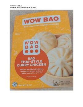爆发 Public Health Alert for Frozen RTE Bao Curry Chicken Products due to undeclared allergens The U.S. D... 照片 #2