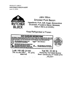 Food Recall Health Alert: Pork And Beef Bacon Products due to exceeded Sodium Nitrite FSIS has issued a public h... photo #7
