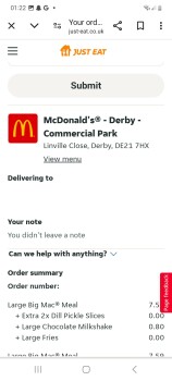 Consumer Review - Food Safety McDonald's, Wyvern Way, Chaddesden, Derby, UK Yesterday morning McDonald's Me and my partner had a b... photo #2