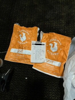 Consumer Review - Food Safety Popeyes, Georgia, USA Yesterday Popeyes sandwich and fried chicken My son and I both ate it, I had t... photo #5