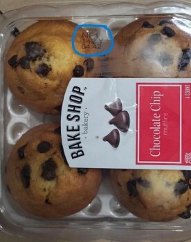 Food Recall Aldi Bake Shop Bakery Chocolate Chip Muffin- recalled due to undeclared walnut FGF Brands Inc of Tor... photo #2
