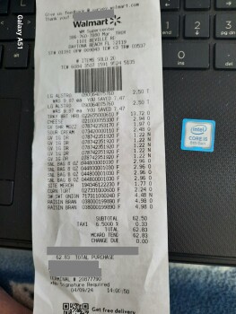 消费者评论 - 食品安全 Walmart Supercenter, Beville Road, Daytona Beach, FL, USA Before I even finished my dinner my inside... 照片 #2