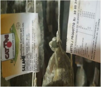 Food Recall Salumificio Cattini Salami recalled due to microbiological risk Salumificio Cattini S.R.L. has issue... Foto #2