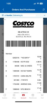Verbraucherbewertung – Lebensmittelsicherheit Costco Wholesale, 4th Avenue South, Seattle, WA, USA “Chicken Sandwich with Sauce”  #28831  Packaged... Foto #3