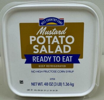 نذكر الطعام Hill Country Fare Mustard Potato Salad - recalled due to foreign object Reser’s Fine Foods is volunt... صورة فوتوغرافية #3