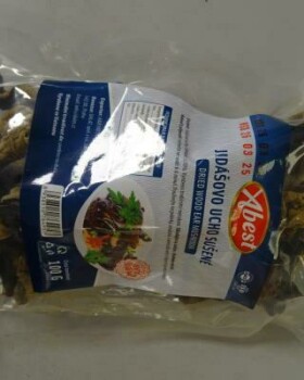 Food Recall Abest JUDAS'S EAR DRIED recalled due to Bacterium Bacillus Cereus OD ANDY s.r.o., a food company bas... photo #1