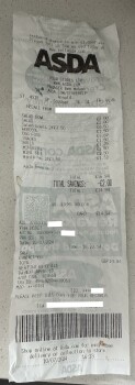 Consumer Review - Food Safety Asda Arnold Superstore, Front Street, Arnold, Nottingham, UK I bought a ready made prawn salad and a... photo #2
