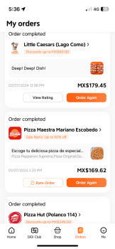 Consumer Review - Food Safety Little Caesars Pizza "Lago Como", Avenida Marina Nacional, Popotla, Mexico City, CDMX, Mexico Hace 2... photo #1