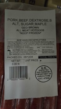 Food Recall RTE Hot Dog Products recalled due to produced without benefit of inspection AW Farms is recalling ap... photo #4