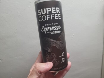 Consumer Review - Food Safety Super Coffee Double Shot Espresso and Cream, New York, NY, USA My sons split one can of this drink m... photo #1