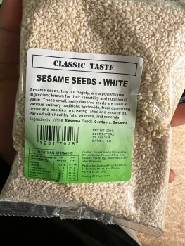 食品召回 Update Sesame Seeds recalled due to salmonella Update July 22, 2024

Several more brands are recalli... 照片 #4