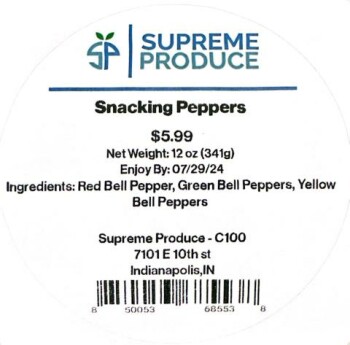 Food Recall Supreme Produce Vegetable products - recalled due to Listeria monocytogenes Supreme Service Solution... photo #16