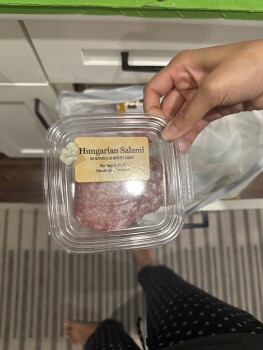 Consumer Review - Food Safety Wegmans, U.S. 202, Bridgewater, NJ, USA Today my family purchased Wegmans Hungarian Salami with the... photo #1