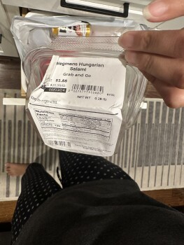 Consumer Review - Food Safety Wegmans, U.S. 202, Bridgewater, NJ, USA Today my family purchased Wegmans Hungarian Salami with the... photo #2