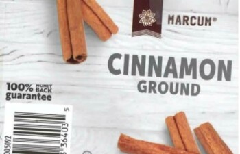 Food Recall Marcum and Supreme Tradition Ground cinnamon - recalled due to Lead contamination Colonna Brothers o... photo #2