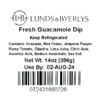 Food Recall Lunds & Byerlys Fresh Guacamole Products - recalled due to Listeria Metro Produce Distributors Inc.... photo #1