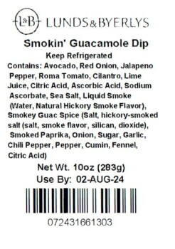 Food Recall Lunds & Byerlys Fresh Guacamole Products - recalled due to Listeria Metro Produce Distributors Inc.... photo #3