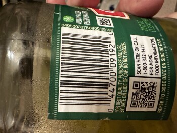 Consumer Food Safety Report Claussen pickles, Market Basket, Everett Avenue, Chelsea, Massachusetts, USA Claussen mini pickles t... photo #2