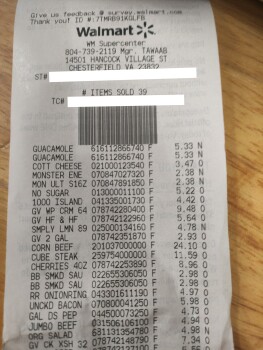 Avis du consommateur - Sécurité alimentaire Walmart Supercenter, Hancock Village Street, Chesterfield, VA, USA Today after I ate a salad made wi... photo #4