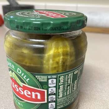 Consumer Food Safety Report Walmart Supercenter, South Shackleford Road, Little Rock, AR, USA Chlorine taste on Claussen mini di... photo #2