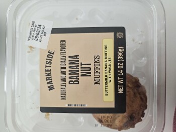 Consumer Review - Food Safety Walmart Supercenter, 26471 Carl Boyer Drive, Santa Clarita, CA, USA I bought a 4pack of banana nut m... photo #3