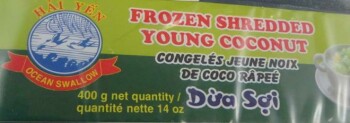 Food Recall Hai Yen Ocean Swallow Frozen Shredded Young Coconut - recalled due to Salmonella Dong Phuong Distrib... photo #4