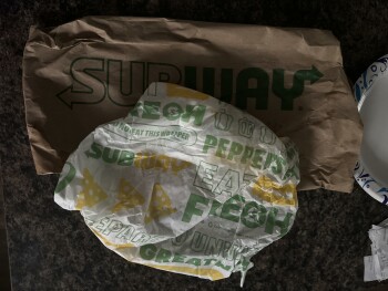 Consumer Review - Food Safety Subway, 430 Mohawk Street, Herkimer, NY, USA I ordered a foot long rotisserie with cheese, pickles,... photo #1