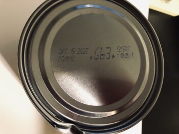 Avis du consommateur - Sécurité alimentaire Target, Brandywine Parkway, Wilmington, DE, USA 8/7/2024 Swanson Canned Chicken Can had small dent o... photo #2