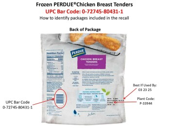 Food Recall Perdue & ButcherBox Chicken Breast Nuggets and Tenders recalled due to metal presence Perdue Foods L... photo #5