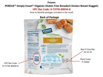 Food Recall Perdue & ButcherBox Chicken Breast Nuggets and Tenders recalled due to metal presence Perdue Foods L... photo #8