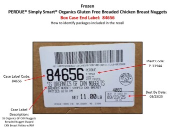 Food Recall Perdue & ButcherBox Chicken Breast Nuggets and Tenders recalled due to metal presence Perdue Foods L... photo #9