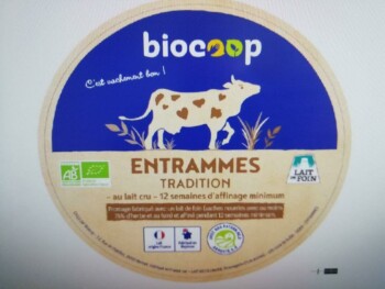 Food Recall BIOCOOP Entrammes Tradition with raw milk recalled due to E. Coli Biocoop, a French organic food ret... photo #2