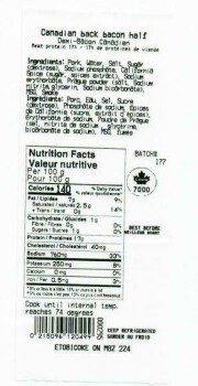 نذكر الطعام European Butcher brand back bacon recalled due to Listeria monocytogenes European Butcher is recalli... صورة فوتوغرافية #3