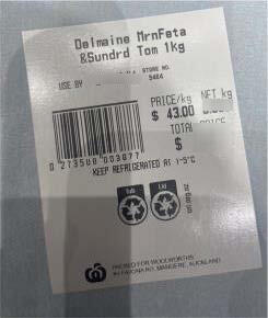 Food Recall Woolworths & Delmaine Fine Foods Antipasto Products - recalled due to Listeria Monocytogenes Delmain... photo #6