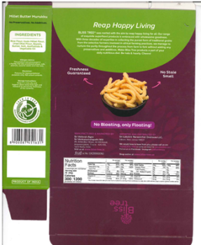 食品召回 Bliss Tree Butter Snacks - recalled due to undeclared allergen Sri Lakshmi Narasimhar Overseas LLC o... 照片 #14