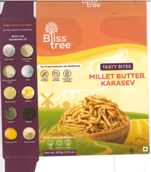 食品召回 Bliss Tree Butter Snacks - recalled due to undeclared allergen Sri Lakshmi Narasimhar Overseas LLC o... 照片 #15