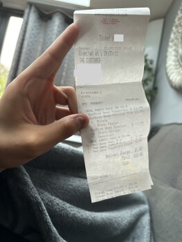 Consumer Review - Food Safety Tops Pizza, The Parade, Watford, UK In the morning I suddenly started feeling intense stomach pain,... photo #2