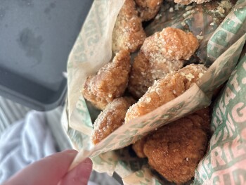 Consumer Review - Food Safety Wingstop, East Court Street, Seguin, TX, USA Today, 8/25/2024 

I had 20 piece boneless hot honey,... photo #2
